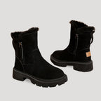 Women's ankle-high winter boots with soft lining