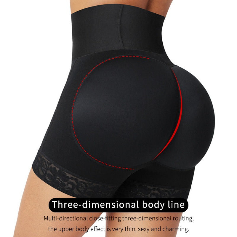 Hüftformende Shorts mit Hakenverschluss