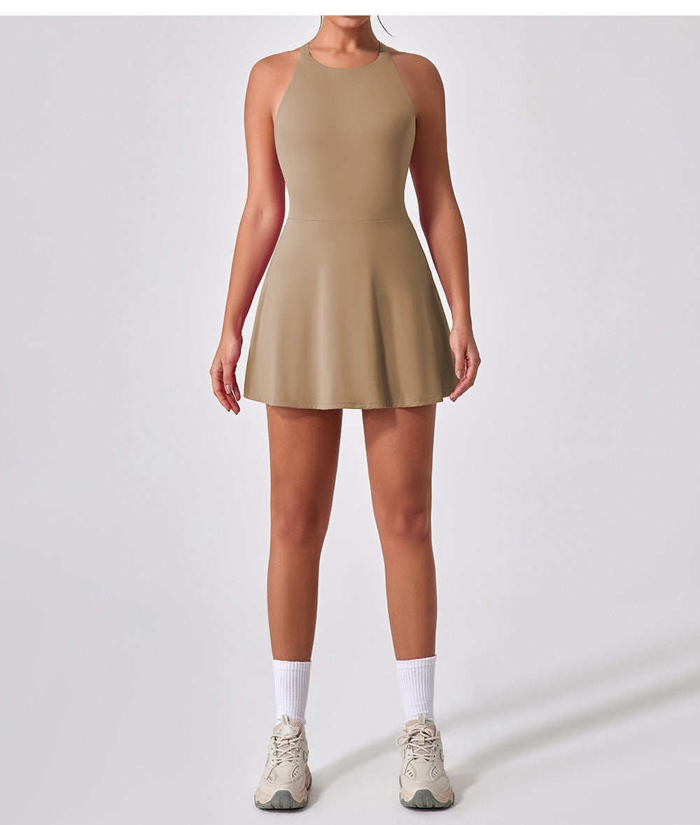 Nahtloses Sportliches Sculpting Mini-Kleid