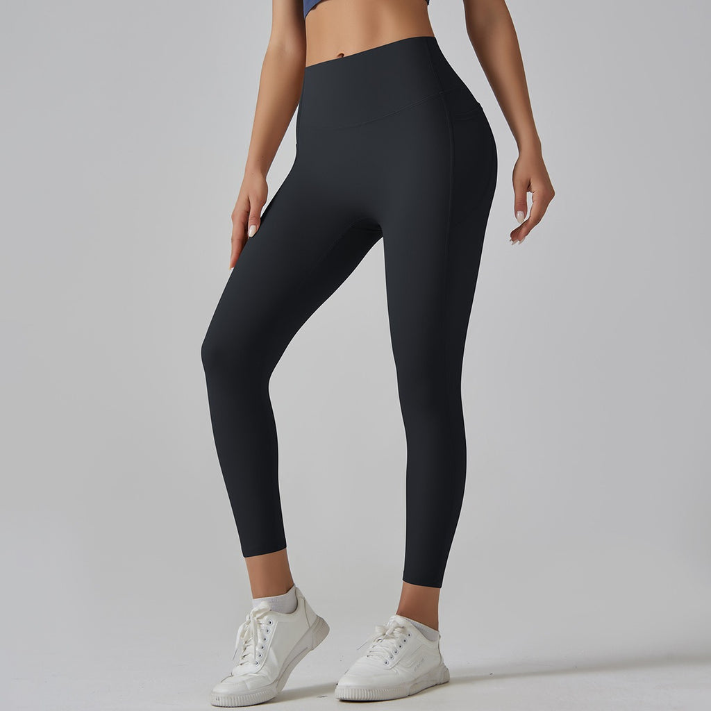 Hohe Taillen Taschen Sculpting Leggings