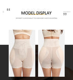 Hohe Taillen Shaping Mesh Shorts