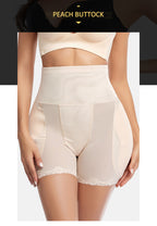 Hohe Taillen Shaping Mesh Shorts