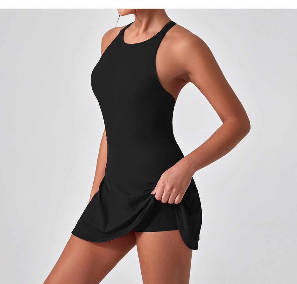Nahtloses Sportliches Sculpting Mini-Kleid