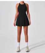 Nahtloses Sportliches Sculpting Mini-Kleid
