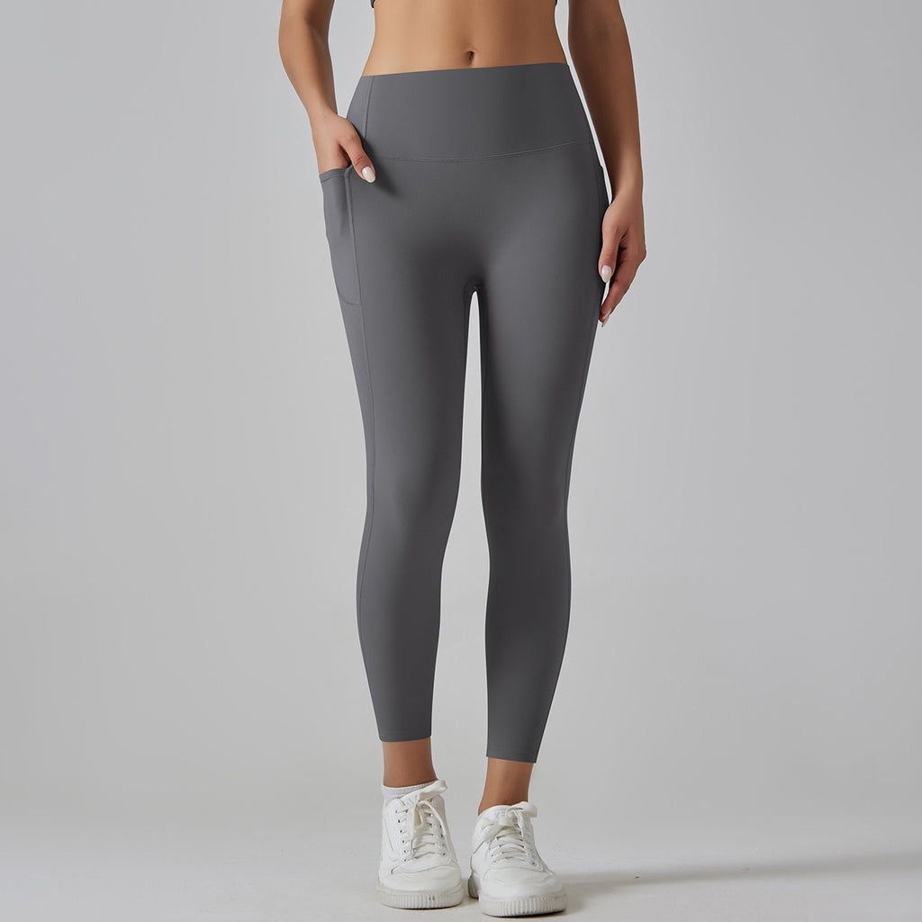 Hohe Taillen Taschen Sculpting Leggings
