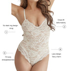 Allover-Spitzen formender Bodysuit