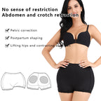Hochtaillierte nahtlose formende Shorts