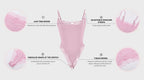 Spitzenbesetzter Cami-Bodysuit