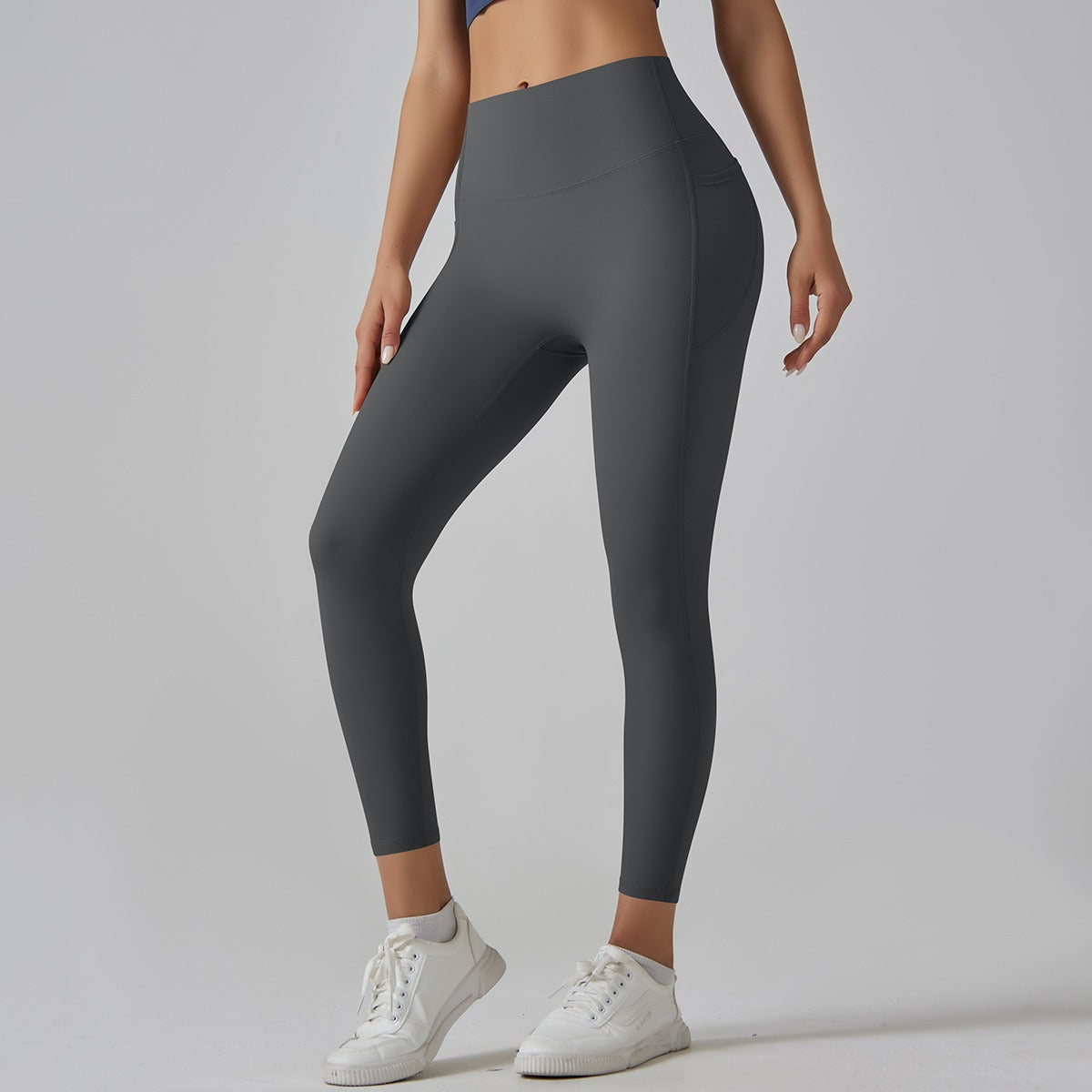 Hohe Taillen Taschen Sculpting Leggings