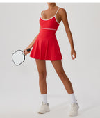 Sportliches Sculpting Fit-and-Flare Shaping Kleid