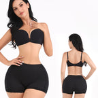 Hochtaillierte nahtlose formende Shorts