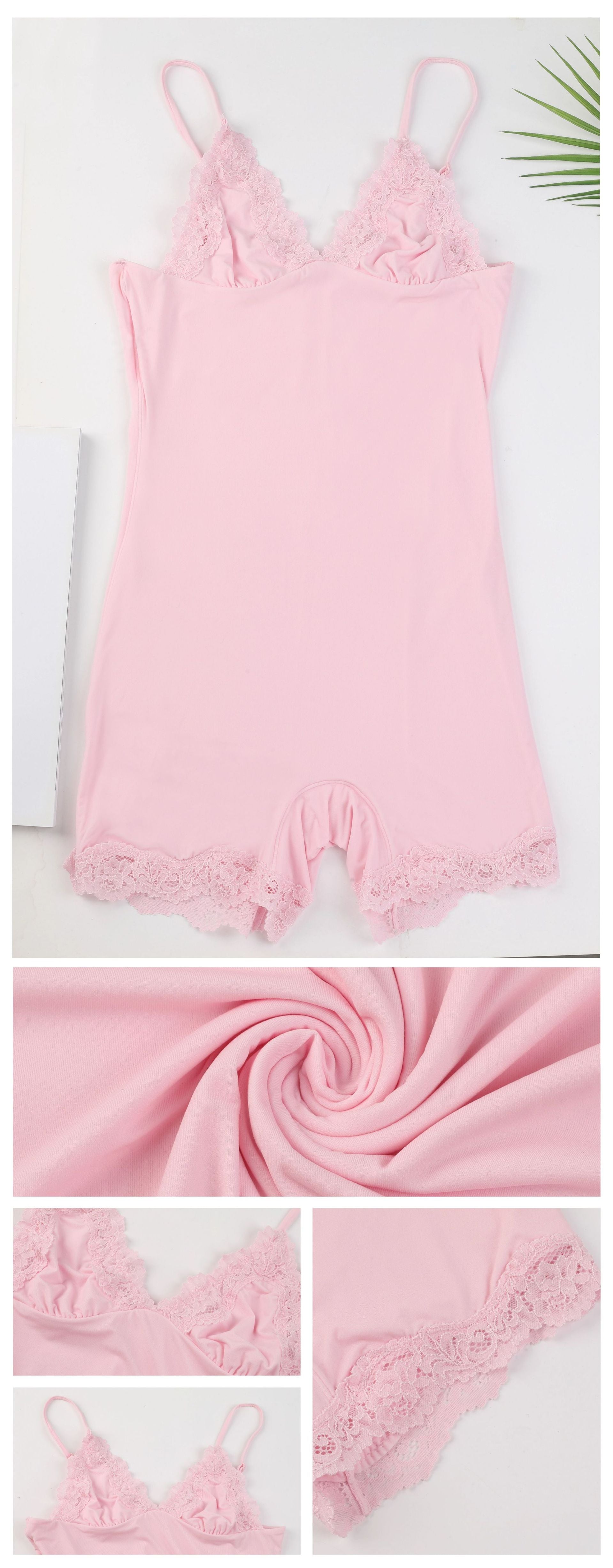 Spitzenbesetzter formender Bodysuit