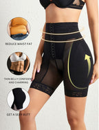 Hohe Taillen Sculpting Shorts mit Oberschenkel-Glättung