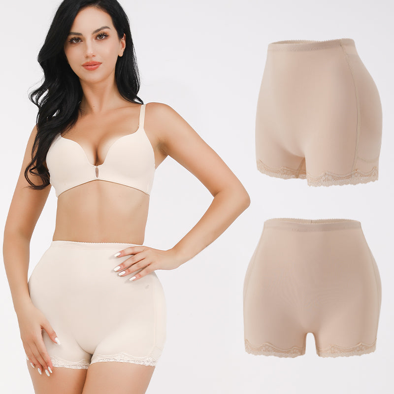 Hochtaillierte nahtlose formende Shorts