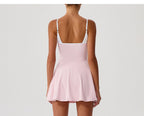 Sportliches Sculpting Fit-and-Flare Shaping Kleid