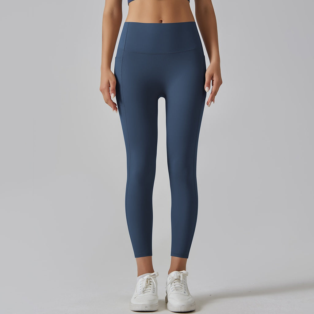 Hohe Taillen Taschen Sculpting Leggings
