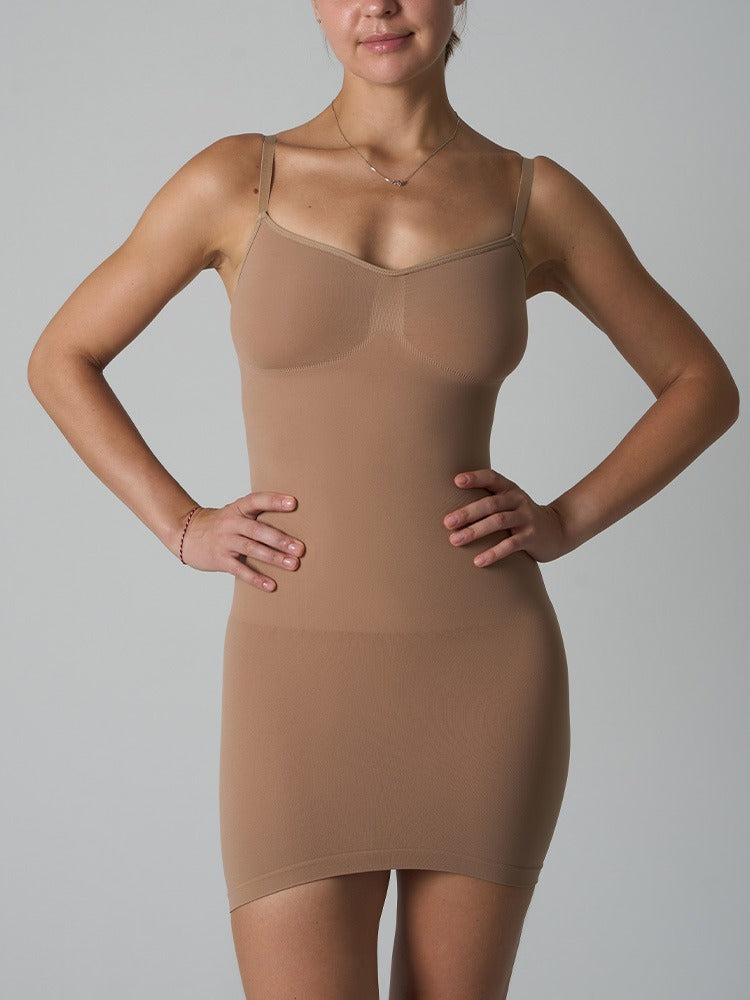 Nahtloses sportliches formendes Slipkleid