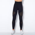 Hohe Taillen Nahtlose Mesh Sculpting Leggings