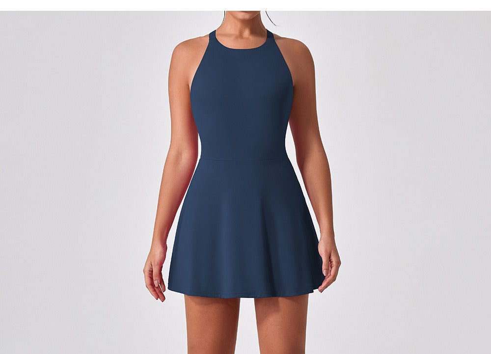 Nahtloses Sportliches Sculpting Mini-Kleid