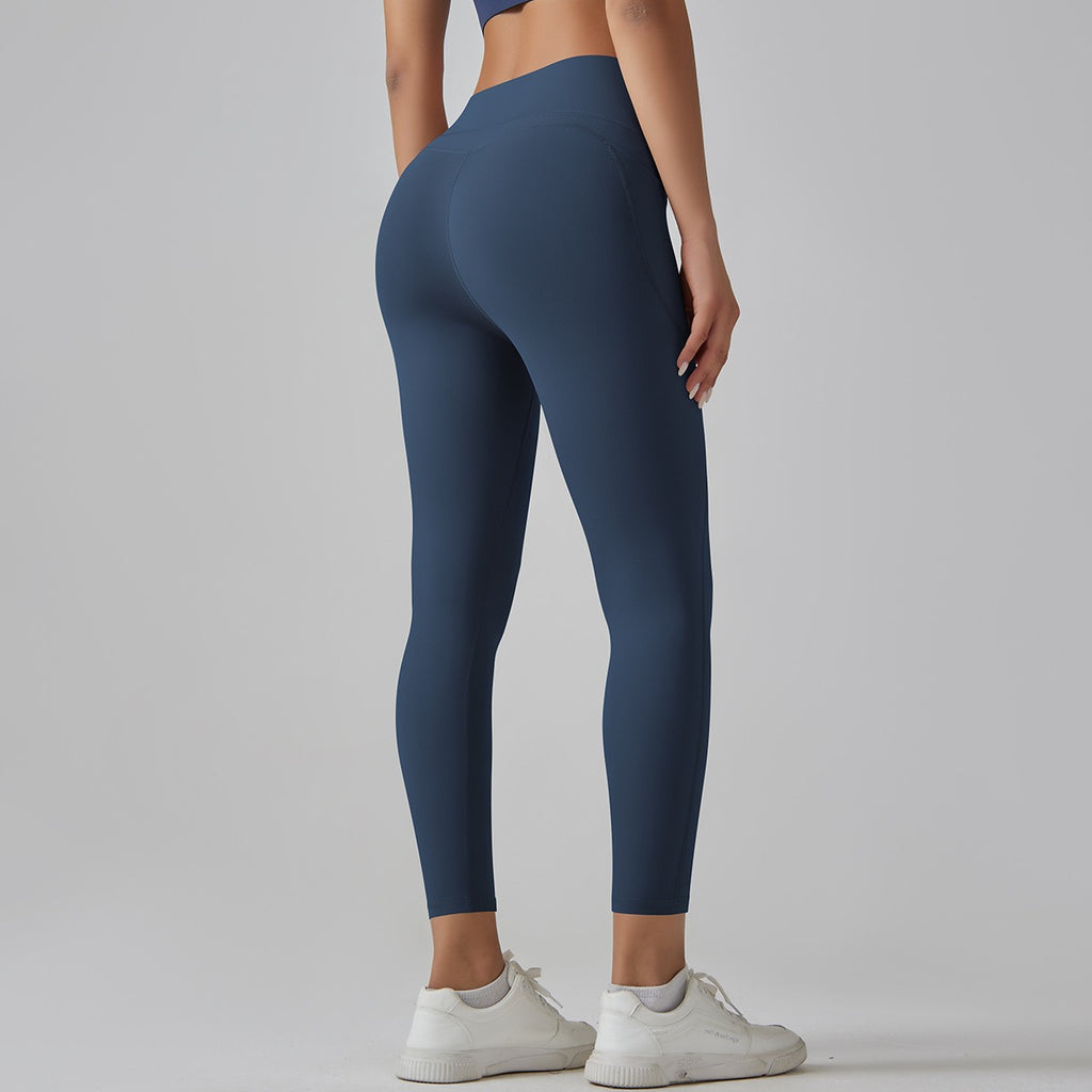 Hohe Taillen Taschen Sculpting Leggings