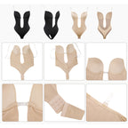 Tiefer Ausschnitt formender Bodysuit
