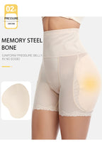 Hohe Taillen Shaping Mesh Shorts