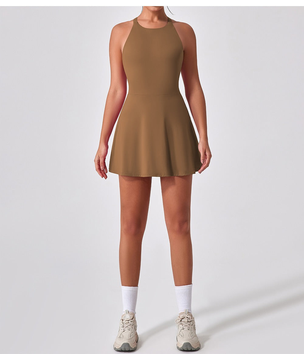Nahtloses Sportliches Sculpting Mini-Kleid