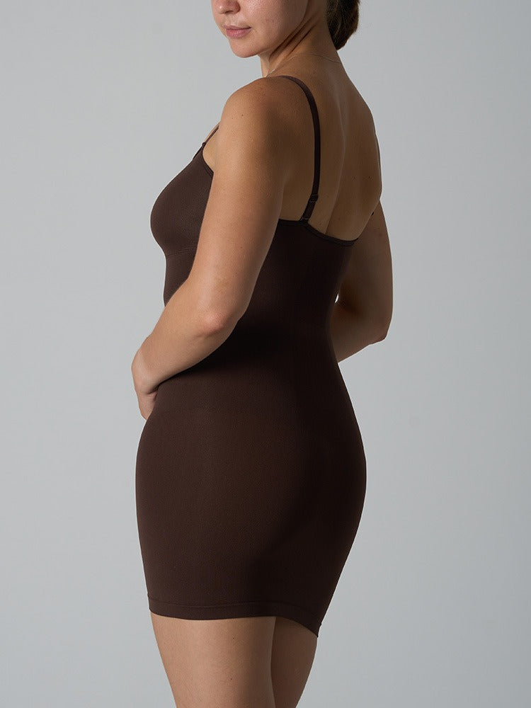Nahtloses sportliches formendes Slipkleid
