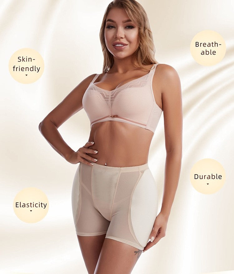 High-Waist Mesh Butt-Lifting Shaping Shorts