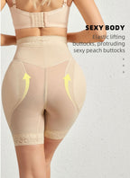 Hohe Taillen Sculpting Shorts mit Oberschenkel-Glättung