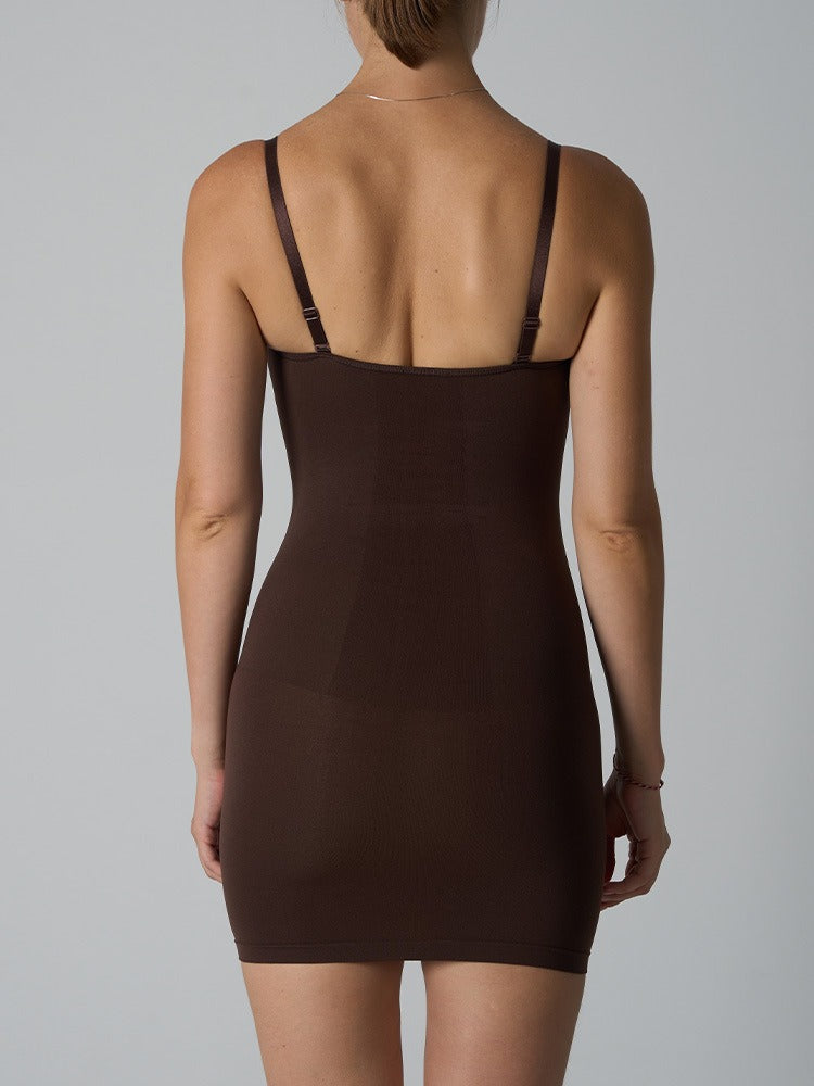 Nahtloses sportliches formendes Slipkleid
