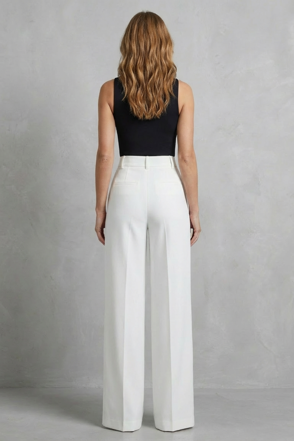 Women's High Waist Wide Leg Trousers