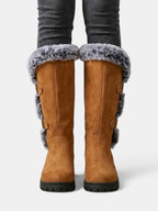 Women's Winter High Boots with Fur