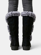 Women's Winter High Boots with Fur