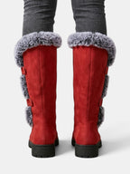 Women's Winter High Boots with Fur