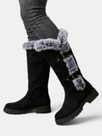 Women's Winter High Boots with Fur