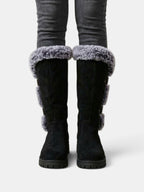 Women's Winter High Boots with Fur