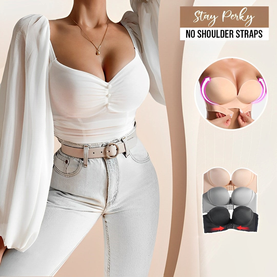 Strapless Push-up BH für maximalen Lift