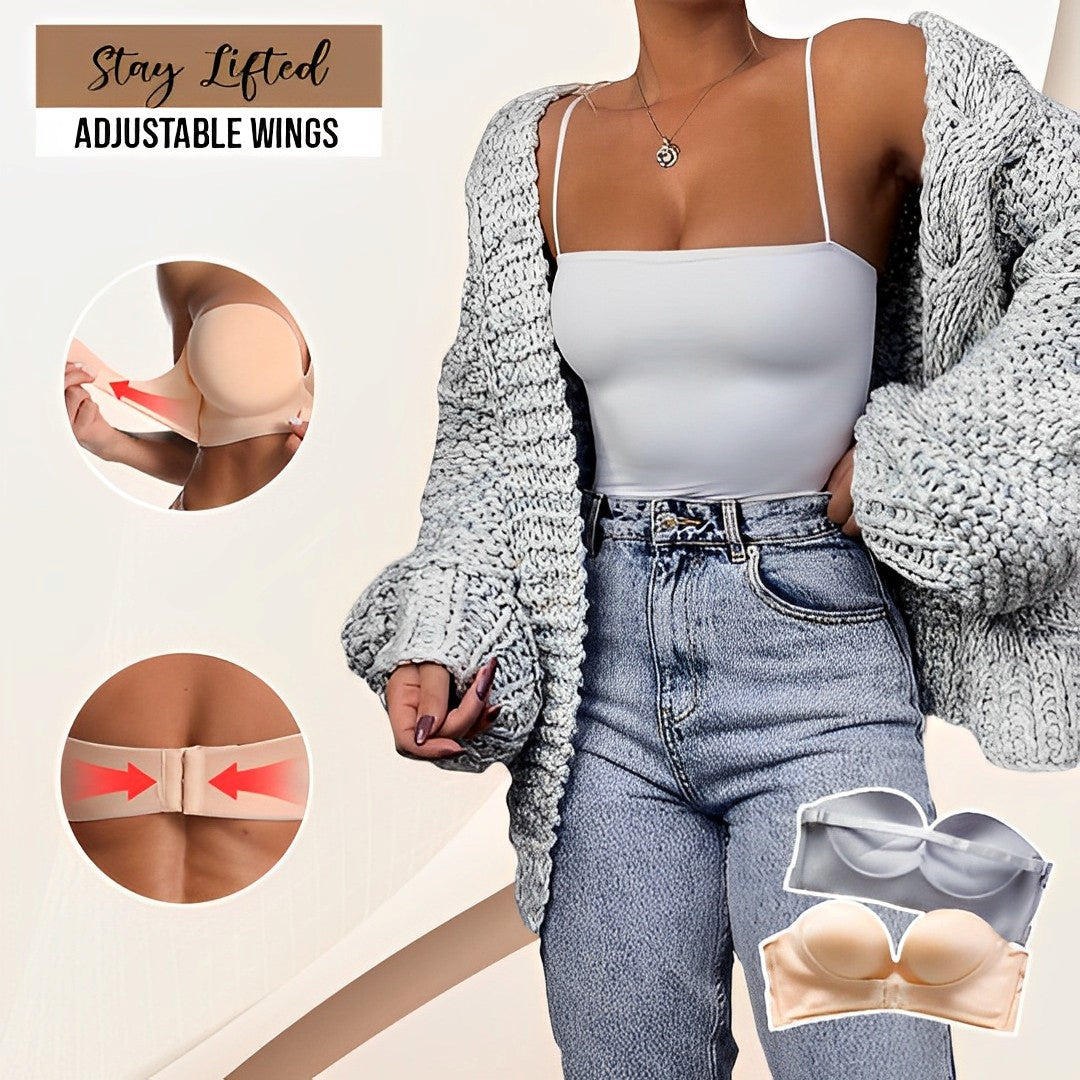 Strapless Push-up BH für maximalen Lift