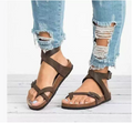 Women's Orthopedic Ankle Strap Toe Loop Sandals