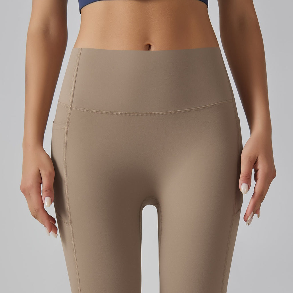 Hohe Taillen Taschen Sculpting Leggings