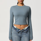 SculptFit Gekürztes Shaping Activewear Top