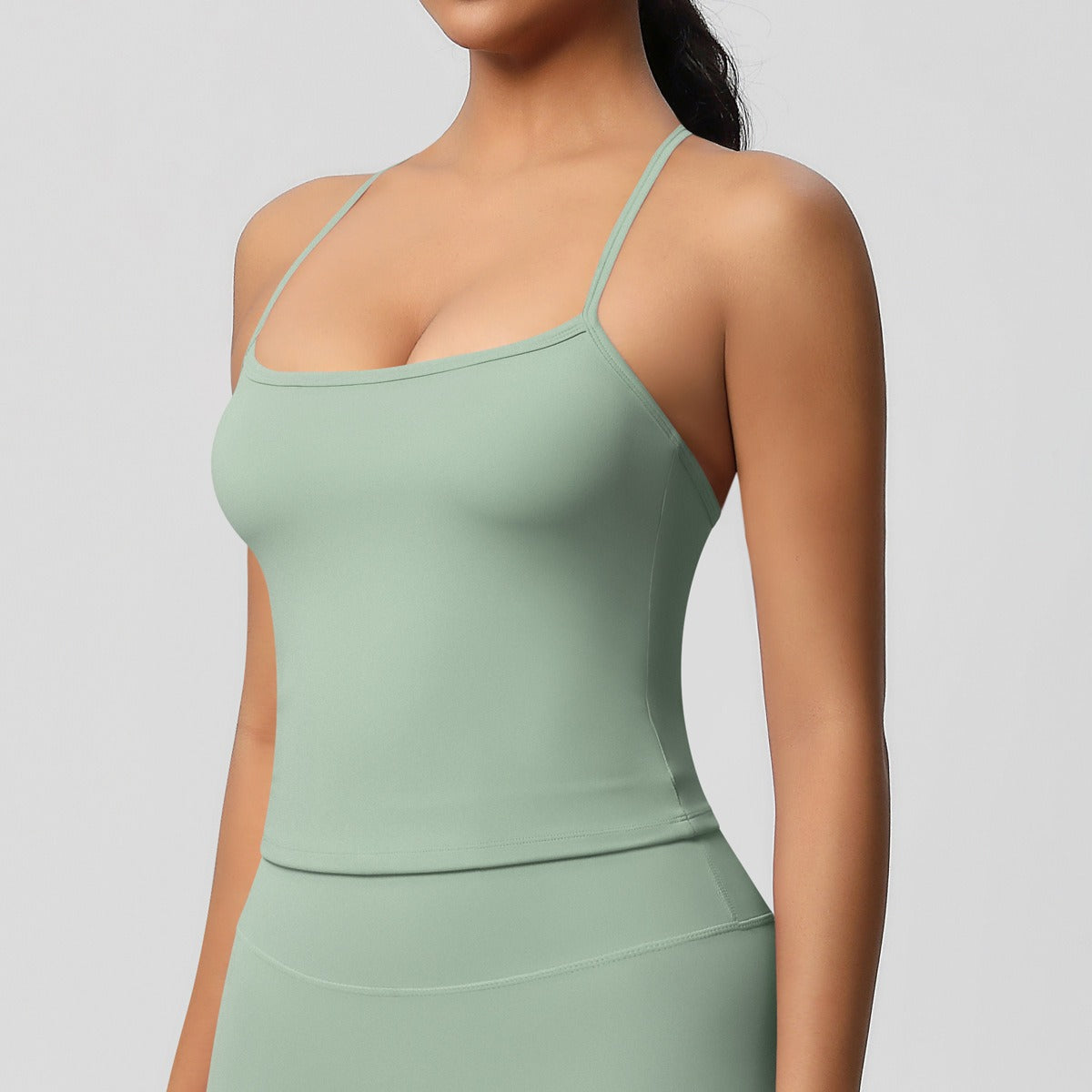 Kurzarm Sculpting Active Crop Top