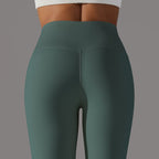 Hohe Taillen Glatte Sculpting Leggings