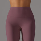 Hohe Taillen Glatte Sculpting Leggings