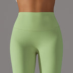 Hohe Taillen Glatte Sculpting Leggings