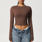 SculptFit Gekürztes Shaping Activewear Top