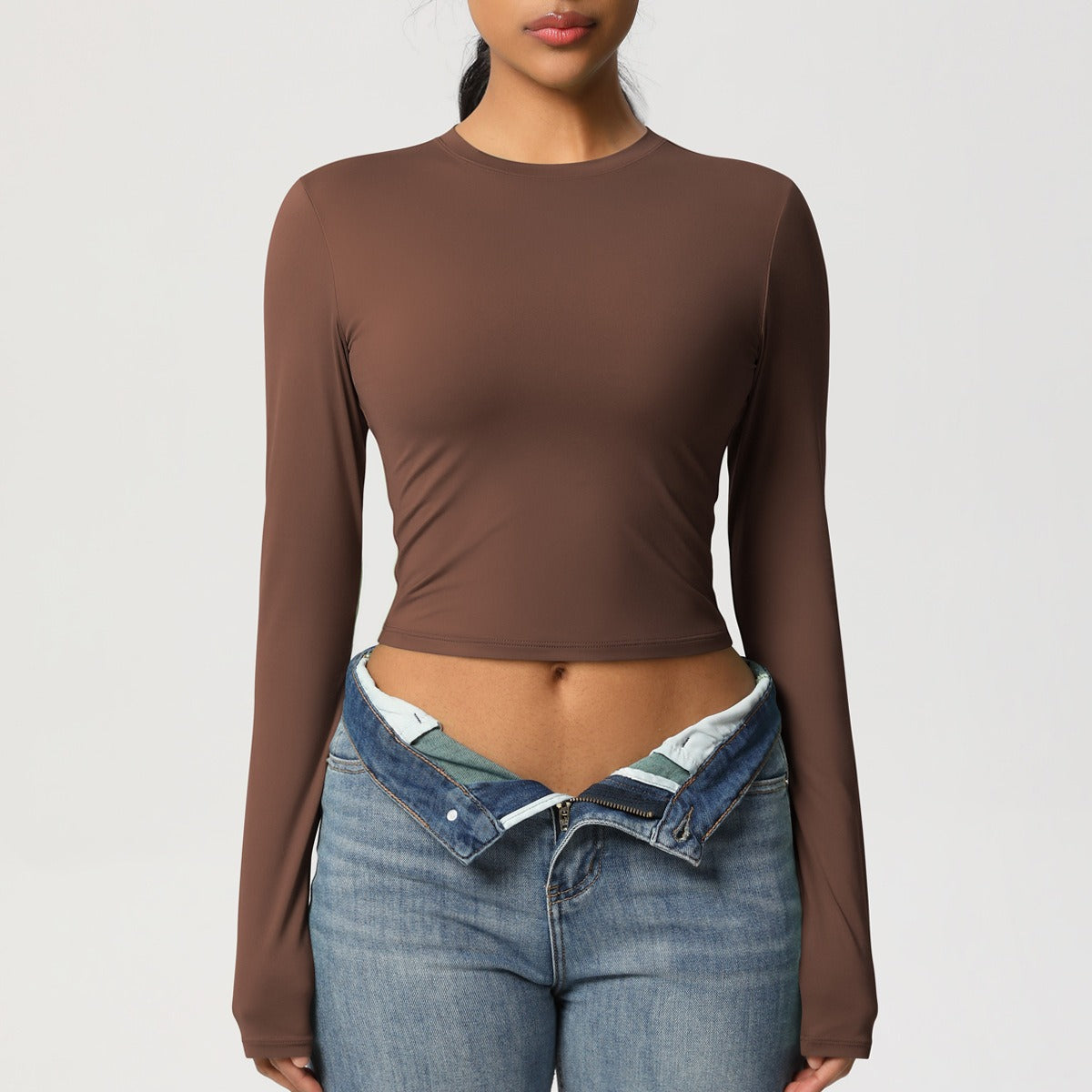 SculptFit Gekürztes Shaping Activewear Top