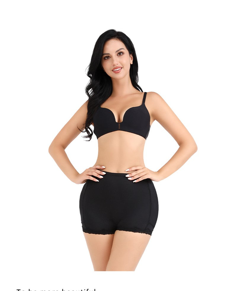 Hochtaillierte nahtlose formende Shorts