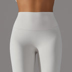 Hohe Taillen Glatte Sculpting Leggings